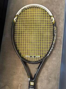 Wilson Hyper Hammer 5.3 Oversize Hyper Carbon Tennis Racket